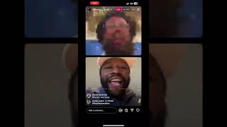 #FloydMayweather vs #BillHaney on instagram live!!! 😭🔥 #shorts #reels #explore #boxing #sports