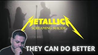 Reacting to: METALLICA - SCREAMING SUICIDE Music Video