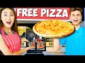 I OPENED A FREE PIZZA SHOP IN MY HOUSE!!