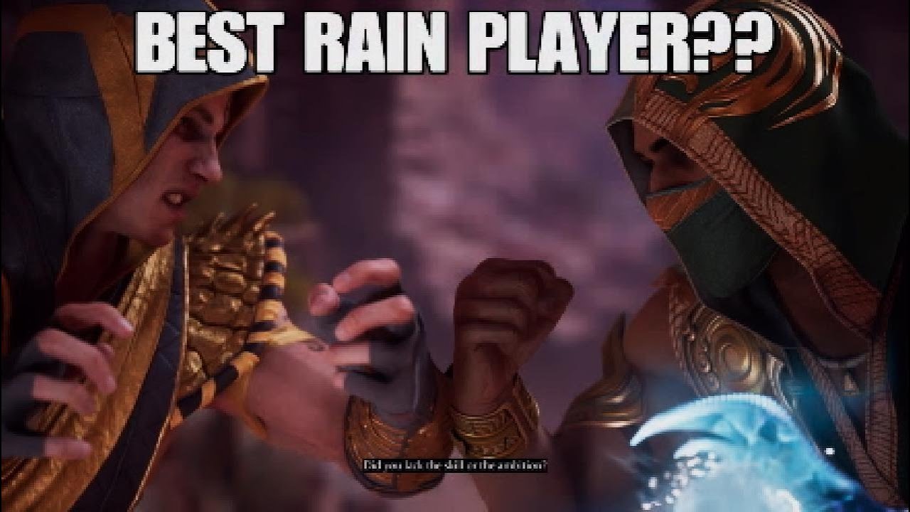 I played against one of the best Rain players in MK1! |Reptile gameplay ...