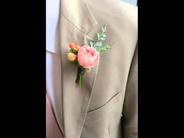 4 Ways to Pin on a Boutonniere - wikiHow