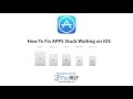 How to Fix iOS Download Apps stuck on waiting for iPhone/iPad