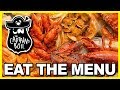 🦀  "EAT THE MENU" 🦀  at The Captain's Boil Restaurant