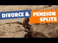 Dealing with a pension split when you divorce