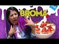 BROMA: DESAYUNO CON PEGAMENTO  | BROMAS PLATICA POLINESIA LOS POLINESIOS