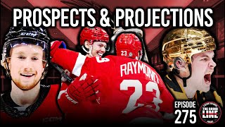 Episode 275 - Detroit Red Wings Prospect Updates & Contract Projections