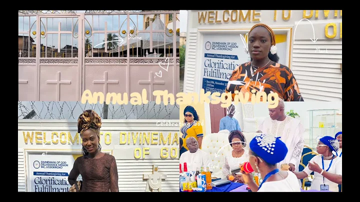 Glorification Fulfilment!!! 🙏 Our Church's Annual Thanksgiving Vlog (You Won't Believe the Joy!)