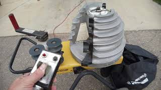 GB ENERPAC CYCLONE B-2000 CONDUIT BENDER GREENLEE 555 854 855 1/2-2" IMC EMT