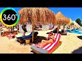 360° Video Vama Veche Hot Ladies Sun Beach Walk Romania Party Trip Mamaia Holiday 6K Virtual Tour 4K