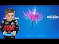 Level 101 Unlocking FREE Fortnite Glider BATTLE BLOOM Using tier 100 Battlepass skin darth vader