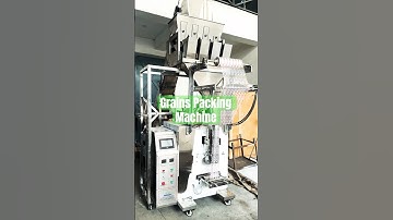 Automatic Pouch Packing machine with bucket Elevator.