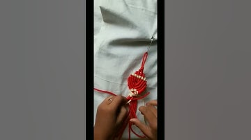 Macrame Keychain Fish | Macrame keychain tutorial for beginners #macramecraft