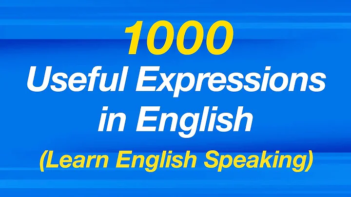 1000 Useful Expressions in English - Learn English Speaking - DayDayNews