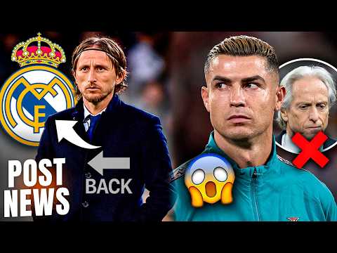 MODRIC WANTS TO RETURN TO REAL MADRID | THIS LEGEND ANNOUNCES HIS RETIREMENT | CRISTIANO EXPLAINS...
