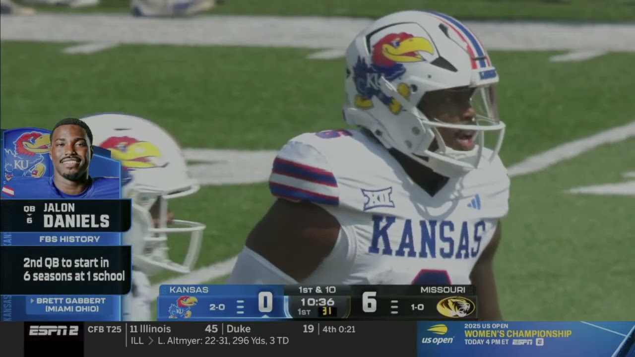 GAME 2: Kansas (2-0) vs Missouri (1-0) | 9-6-2025 | NCAA Football