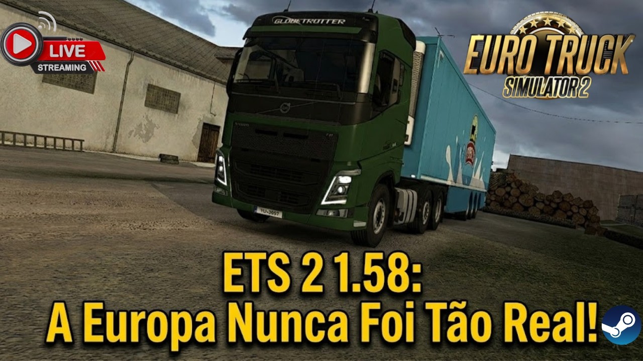ETS 2 1.58: A Europa Nunca Foi Tão Real!