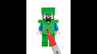 How To Make Your Own LEGO Minecraft Trims!!!