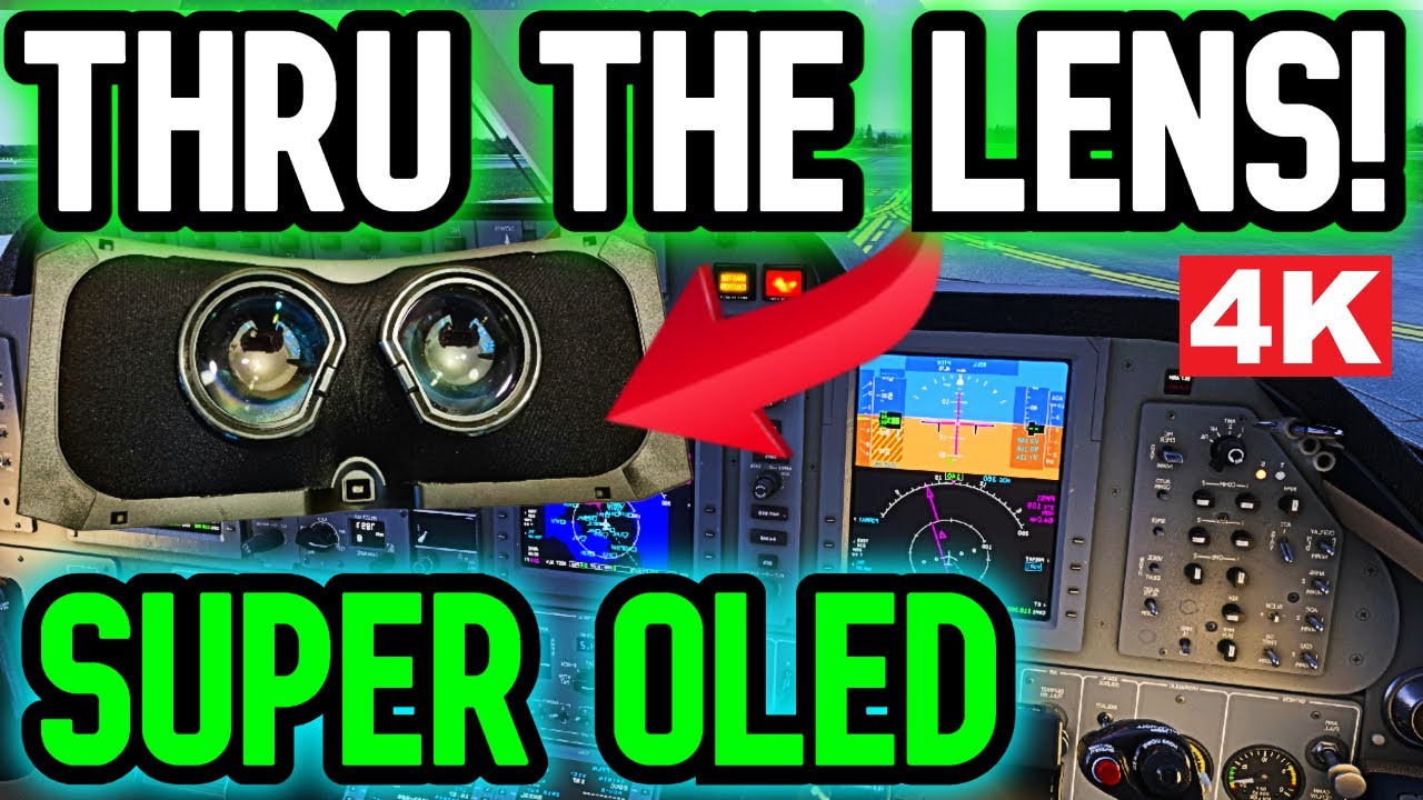 BEST VR VISUALS EVER?! Pimax Crystal Super OLED vs Dream AIR Through-The-LENS! MSFS 2024 4K FOOTAGE
