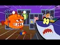Shark Prison Escape | Learn Shapes with Shark | Circle Square Triangle ★TidiKids and Play