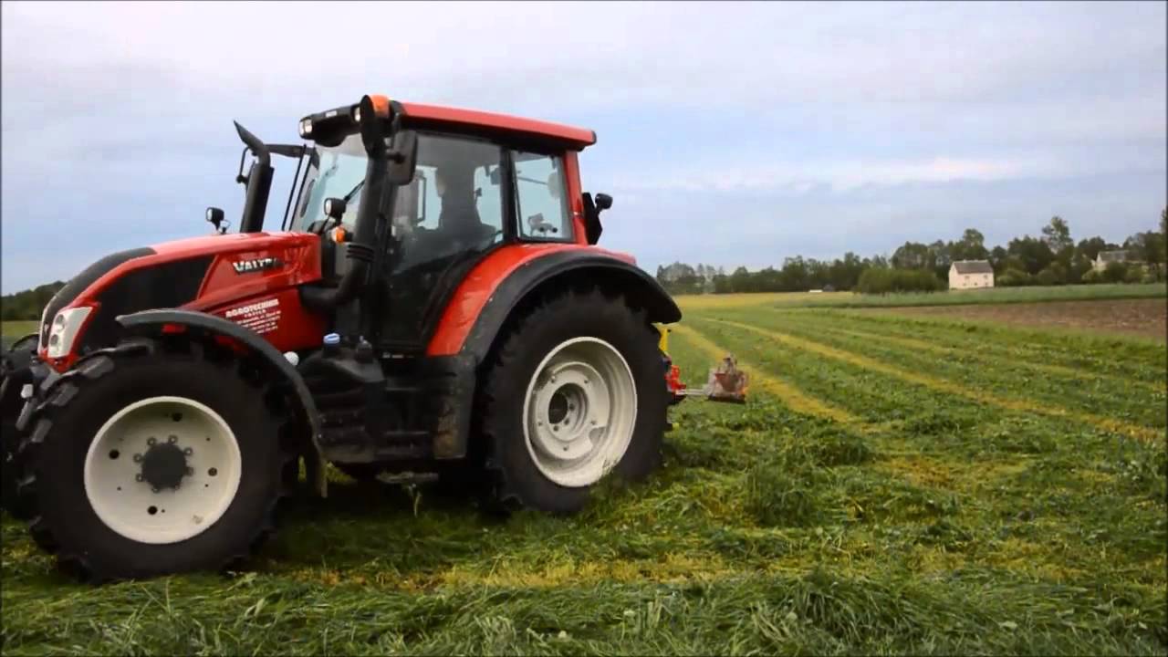 Koszenie Trawy 2015 Valtra N143 Pottinger Novacat 302 Sianokosy 2015 Youtube