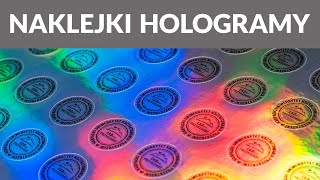 Druk naklejek na folii hologram, holo, hologramy - #druknaklejek #naklejki #drukarnia