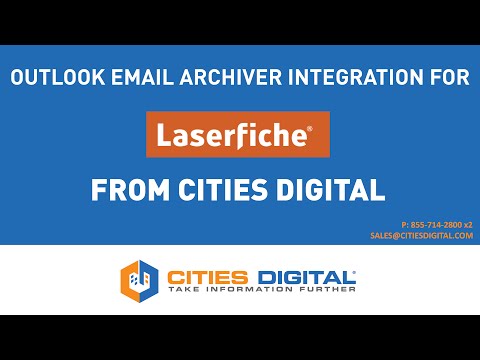 Outlook Email Archiver from Cities Digital