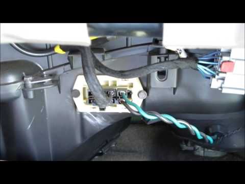 Changing Blower Motor Resistor 2002 Dodge Caravan Sport - YouTube