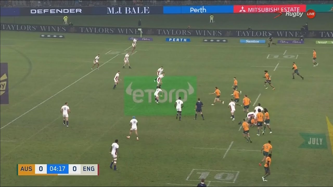 England Rugby Testing AUSTRALIA - ENGLAND (Rugby : Test Match : 02/07/2022 : Full Match ...