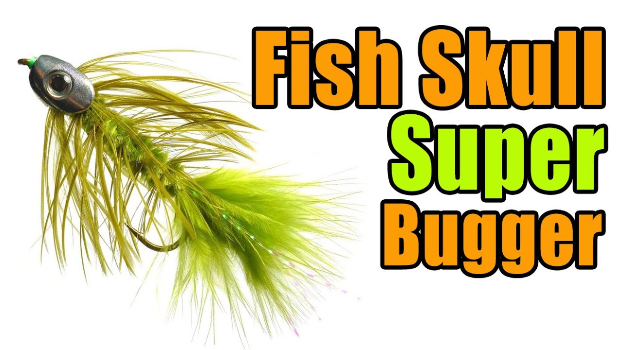 Fish Skull Super Bugger Streamer Fly Tying 