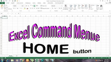 Excel 2013/16  tutorial No.4 "HOME" (PASHTO)