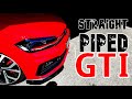 Straight piped 2021 vw polo gti aw 2 0tsi dsg pure sound exhaustsound gti pologti