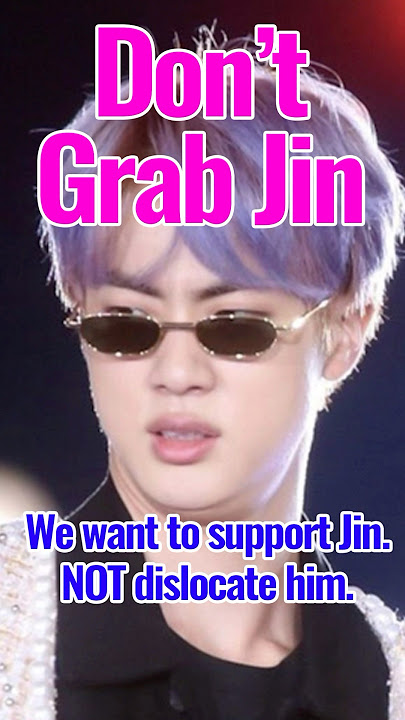Don’t Grab Jin at His Concert | Respect BTS Members’ Boundaries
