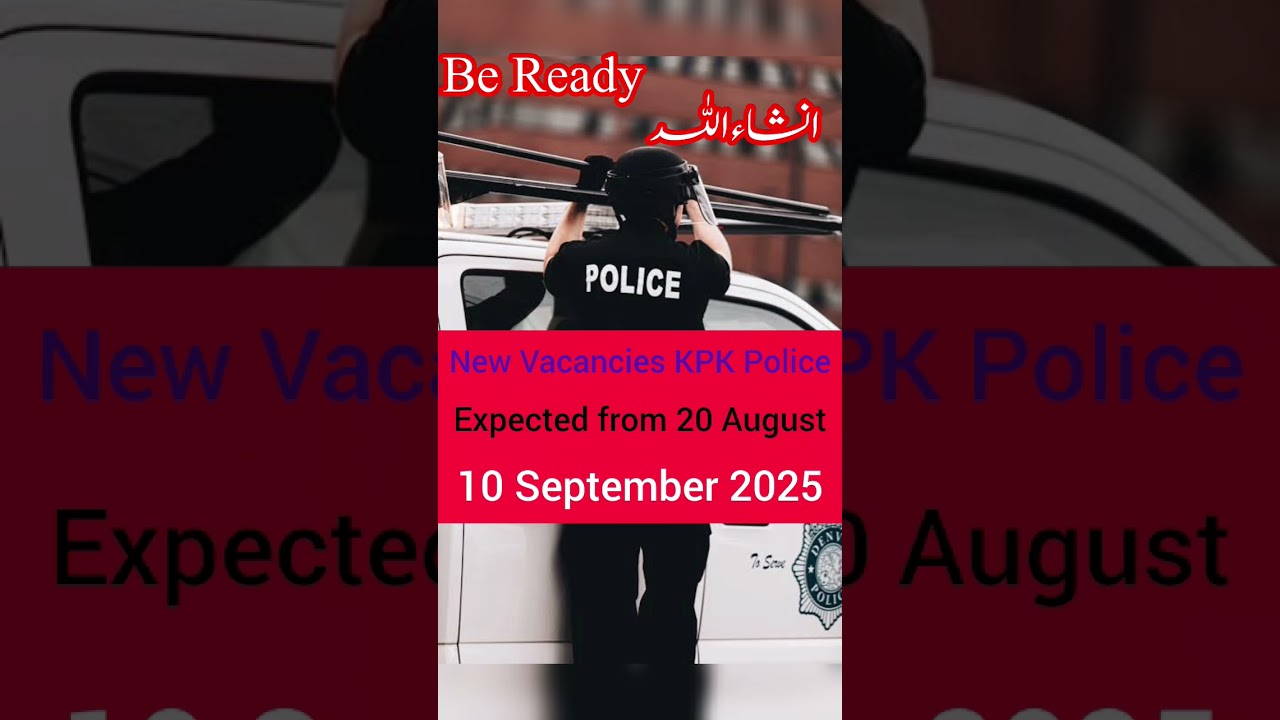 KPK Police Constable Jobs 2025 | New Vacancies Soon 