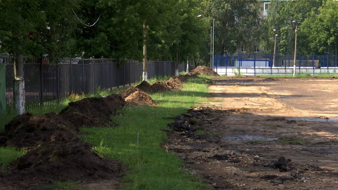 Реконструкция стадиона «Труд» в Малаховке