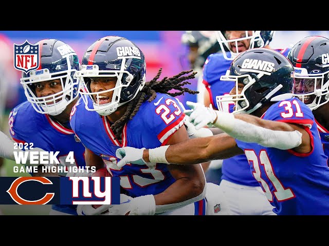 NFL Week 4, Chicago Bears Vs. New York Giants Recap – NBC Chicago