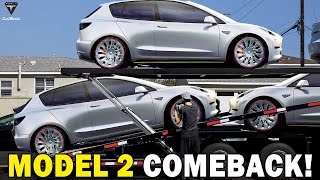 It Happened! Elon Musk Confirmed Model 2 Tesla NOT Cancelled, LEAK New Production Line & Launch Time