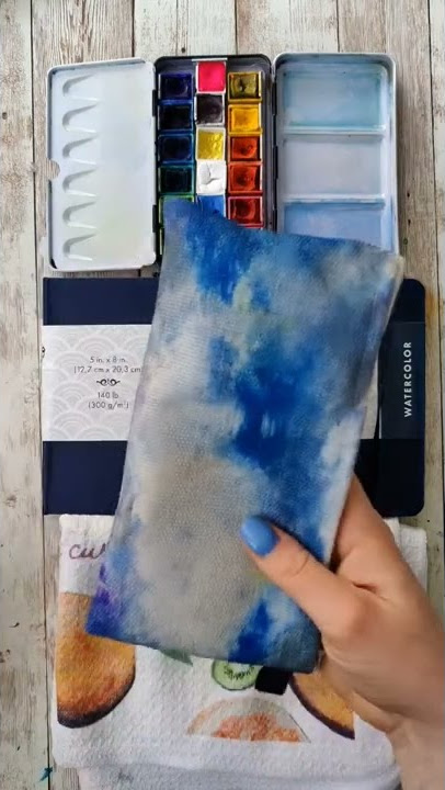 My go-to  travel art supplies! #watercolor #artsupplies #travelartsupplies #learnwatercolor #arttips