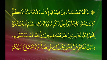 سورة النساء (الآية 19 ~ الآية 33) - خالد بن علي الغامدي