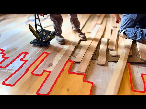 Jute Backing On Hardwood Floor