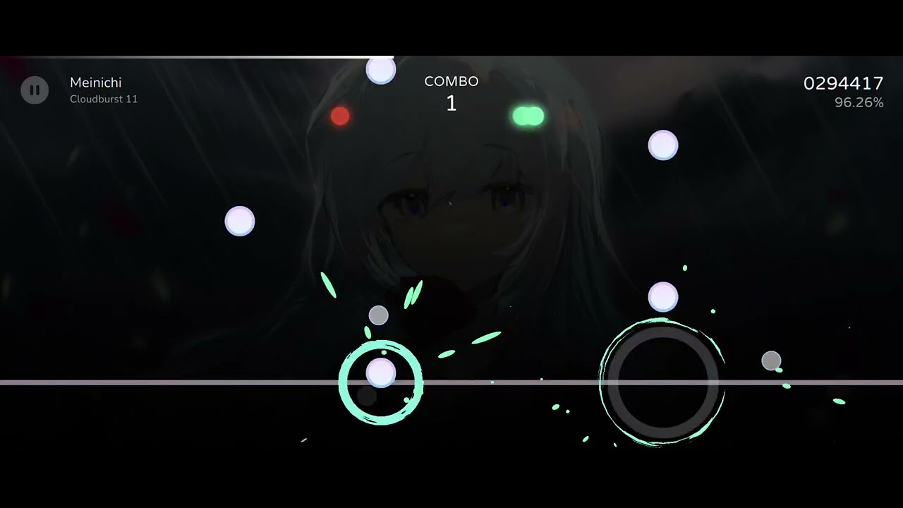 New Rhythm Game to practice | Milthm - Last Prologue Song: Meinichi(毎日)  by Leaf)