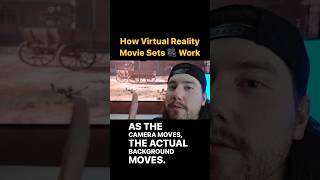 How Virtual Reality Movie 🍿 Set Backgrounds work in sync with the #cinemacamera #r3d