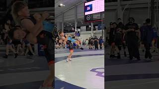 Elis very first Greco throw! #wrestling