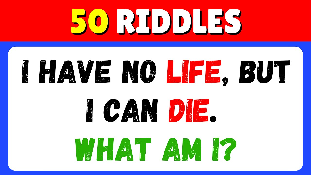 Only A Genius Can Solve These 50 Riddles ✅🧠!! Brain Teasers & Riddles Quiz 🏴‍☠️ Stretch Your Brain!!