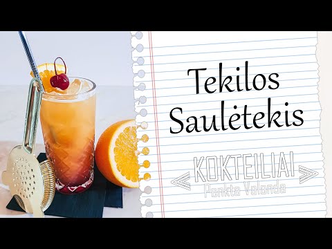 Video: Kokius Kokteilius Galima Gaminti Iš Tekilos