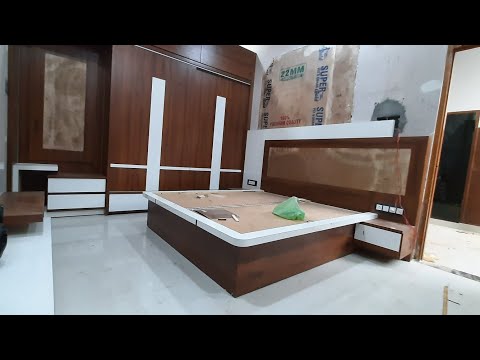 bedroom-|-new-design-✨️-bed-|-led-|almirah-|-trending-design-|-wood-work-|-ss-furniture-work-|