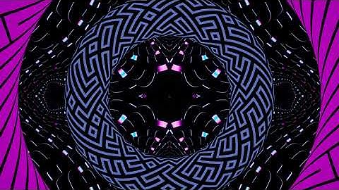 Unreal Engine - Luminaire VJ Tools - Fractal world and truchet donuts