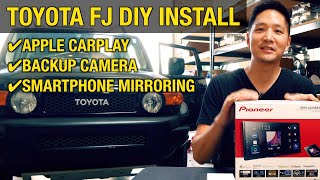 FJ DIY Installations: Pioneer DMH2660NEX, BeatSonic Backup Camera & Smartphone Mirroring System