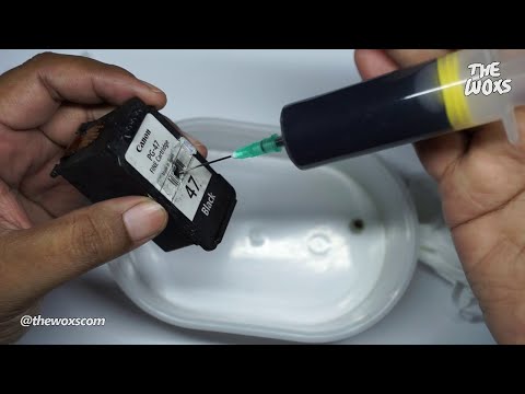 Video: Cara Mengisi Ulang Kartrid Canon Asli
