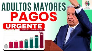 AVISO URGENTE ADULTOS MAYORES26/ABRIL/2024 | AMLO PAGO PENSIÓN