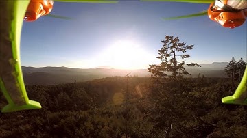 Syma X8C Venture Sunrise Compilation Music Video using GoPro Hero 3+  Van Halen - "Cathedral"